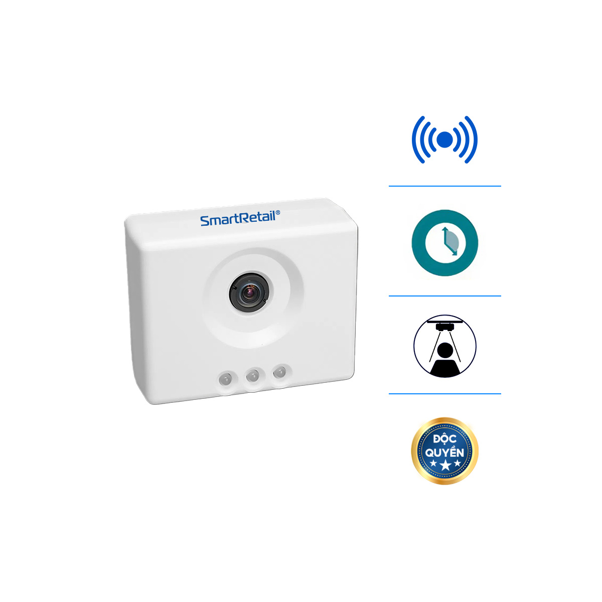 Camera đếm người 2D BrickStream | Thiết bị đếm người 1100 - SmartRetail