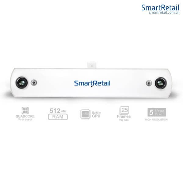 Thiết bị đếm người FootfallCam 3D Plus | Hệ thống đếm người cho chuỗi cửa hàng bán lẻ - SmartRetail