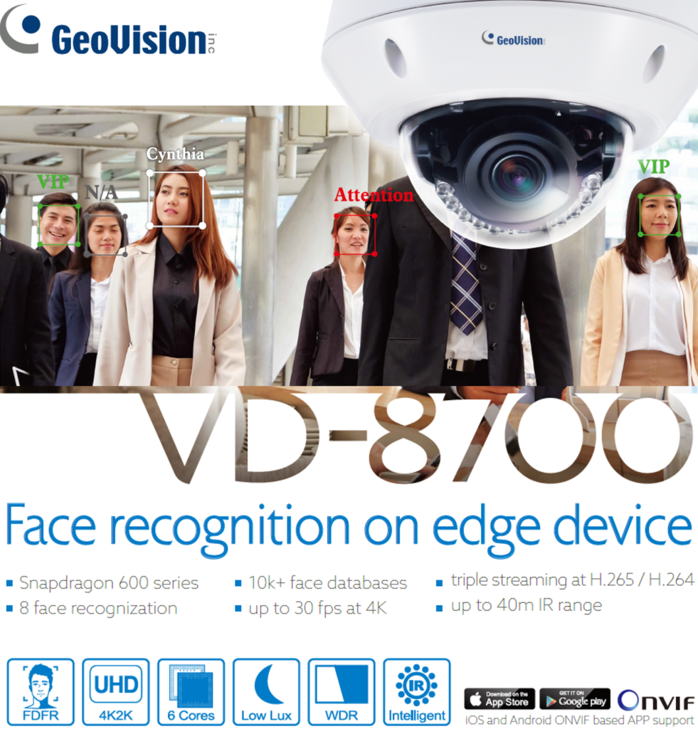 Camera nhận diện khuôn mặt VD-8700