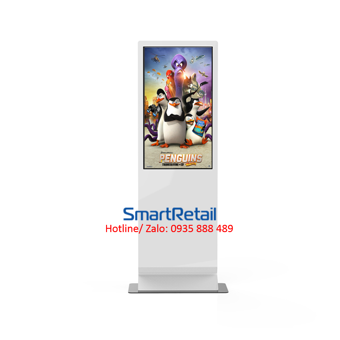 SmartRetail màn hình quảng cáo chân đứng 43 inches 2