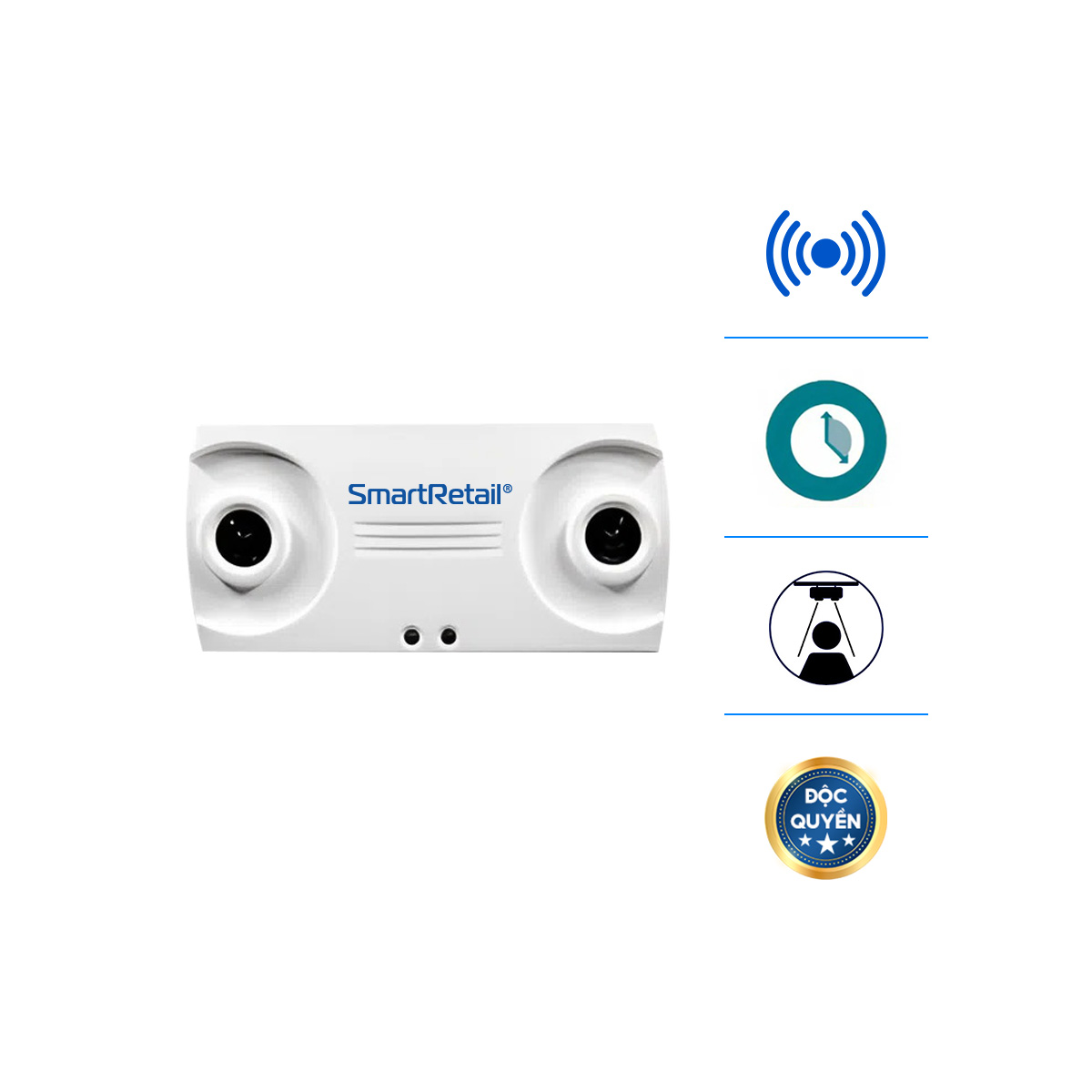Thiết bị đếm người 3D TD Intelligence - Camera đếm người 3D | SmartRetail