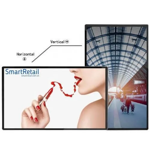 Màn hình quảng cáo cảm ứng treo tường | Màn hình quảng cáo treo tường | Màn hình cảm ứng treo tường - SmartRetail