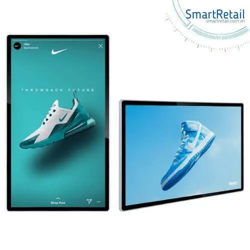 Màn hình quảng cáo treo tường | Màn hình LCD treo tường | Màn hình LCD Digital Signage - SmartRetail