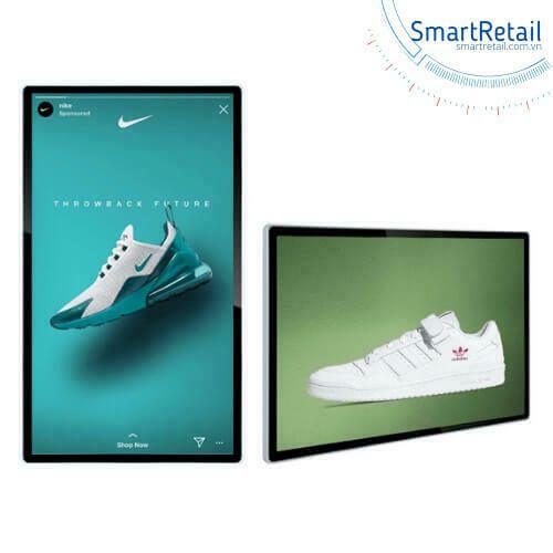 Màn hình quảng cáo treo tường | Màn hình LCD treo tường | Màn hình LCD Digital Signage - SmartRetail