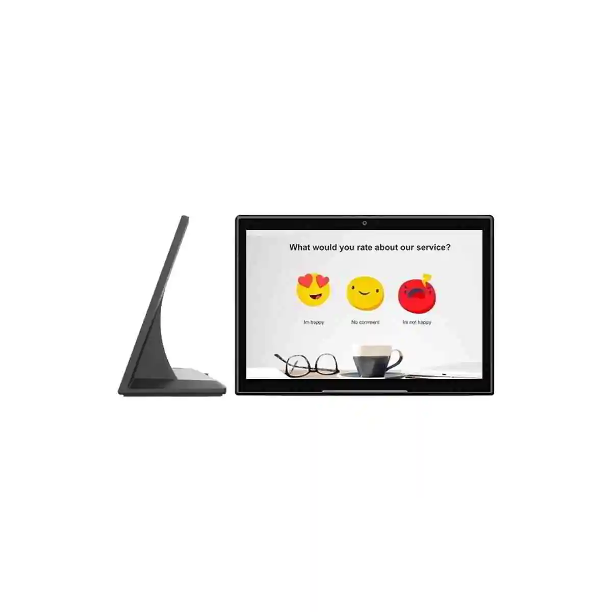 Thiết bị Touch Survey | Giải pháp thu thập ý kiến phản hồi khách hàng 15.6 inch - SmartRetail