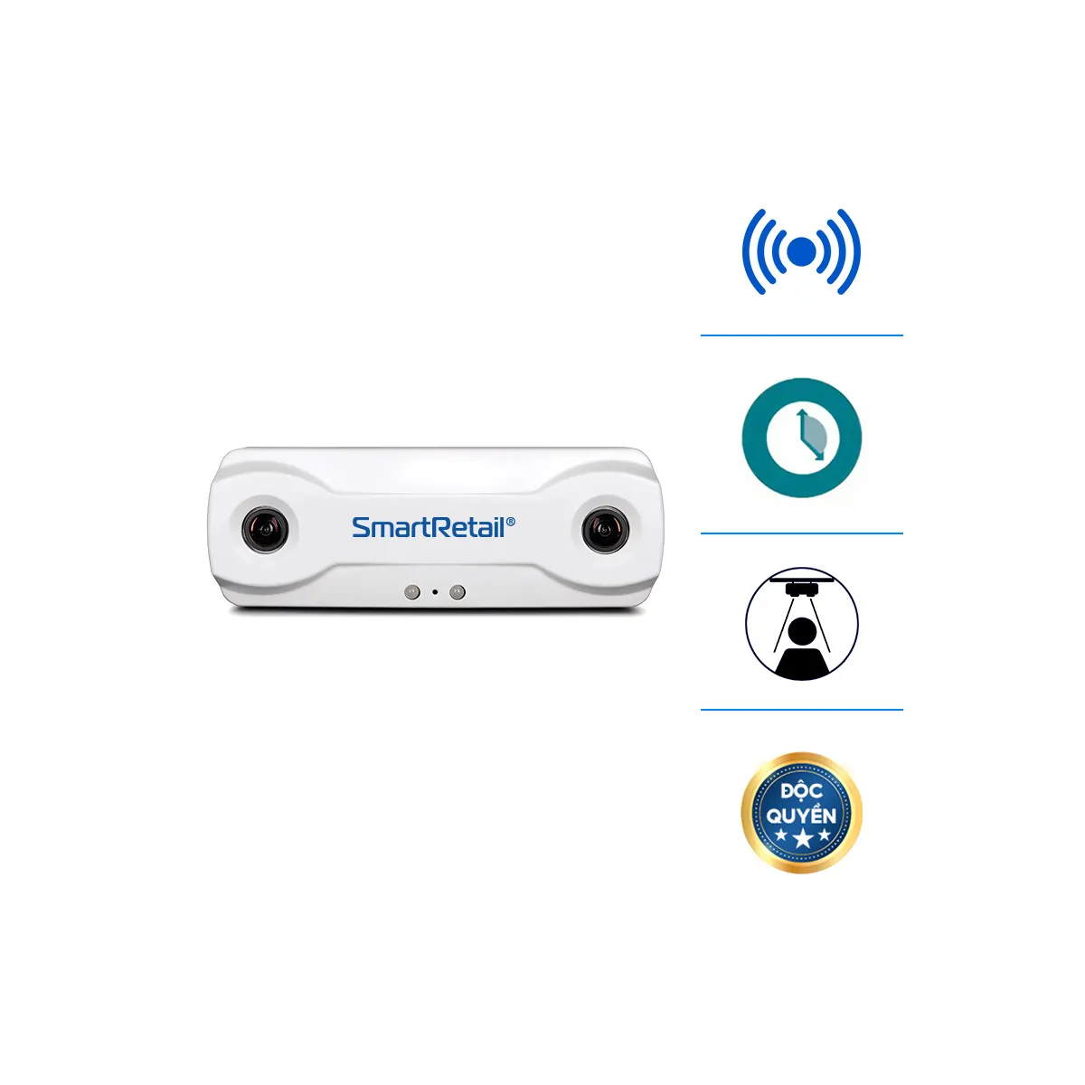 Thiết bị đếm người 3D Gen2 - Thiết bị Camera đếm người BrickStream - SmartRetail | SmartRetail