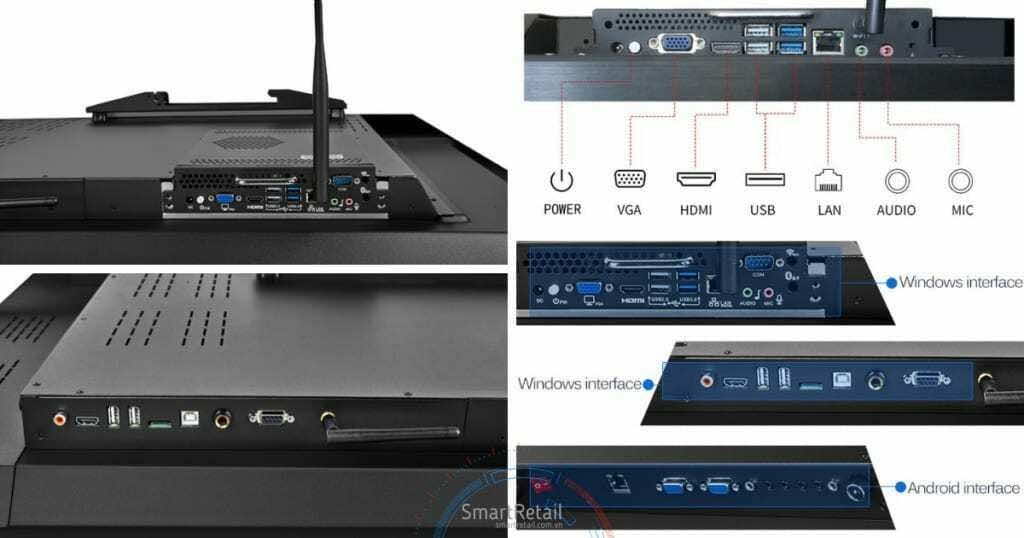 Màn hình tương tác | Interactive Smart Board Panel | Màn hình cảm ứng tương tác - SmartRetail