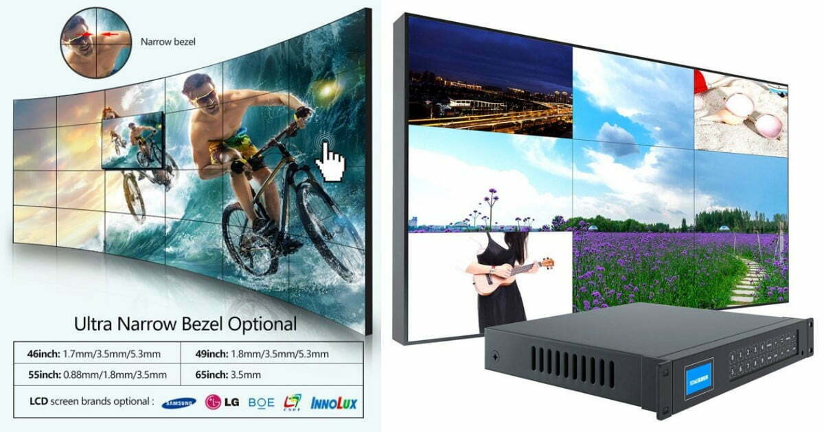 Màn hình ghép (LG Video WAll) chính hãng LG - SAMSUNG - PHILIPS - BOE - INNOLUX - AOC | SmartRetail