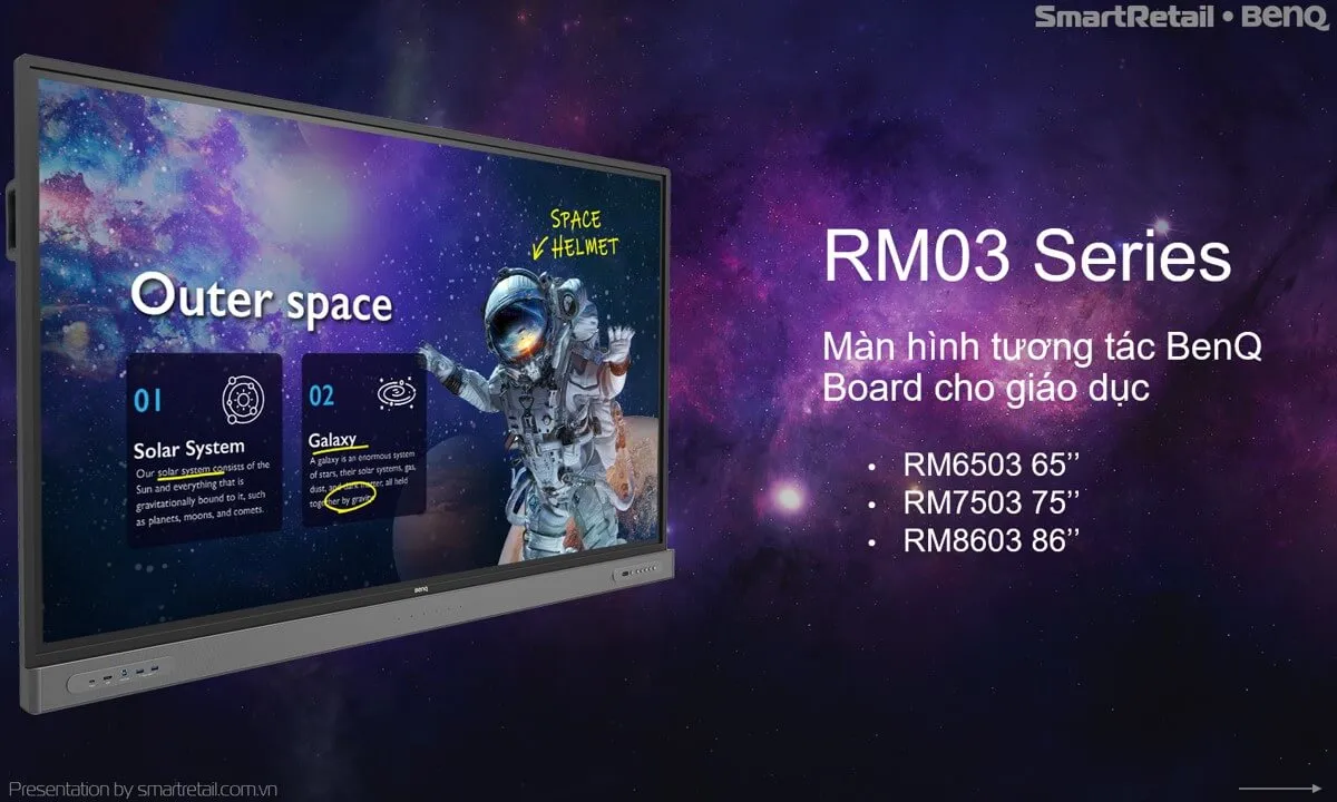 Màn hình tương tác thông minh BenQ - SmartRetail