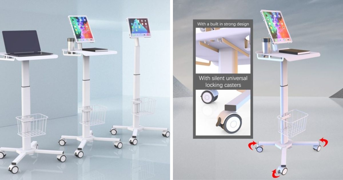 Giá đỡ chân đứng F14 | Giá đỡ Tablet chân đứng F14 thiết kế đa năng chuẩn công nghiệp - SmartRetail