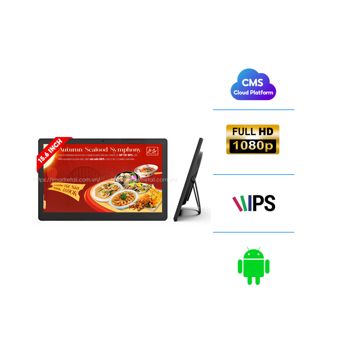Màn hình cảm ứng để bàn Android Tablet Rk3288