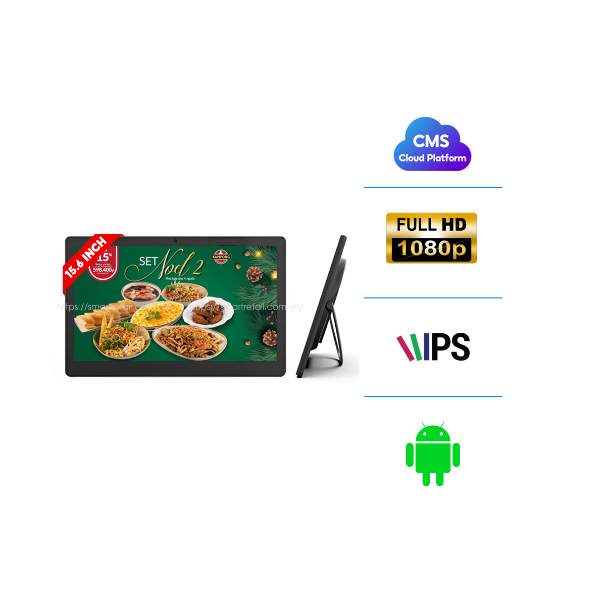 Màn hình cảm ứng để bàn | Android Tablet Rk3399