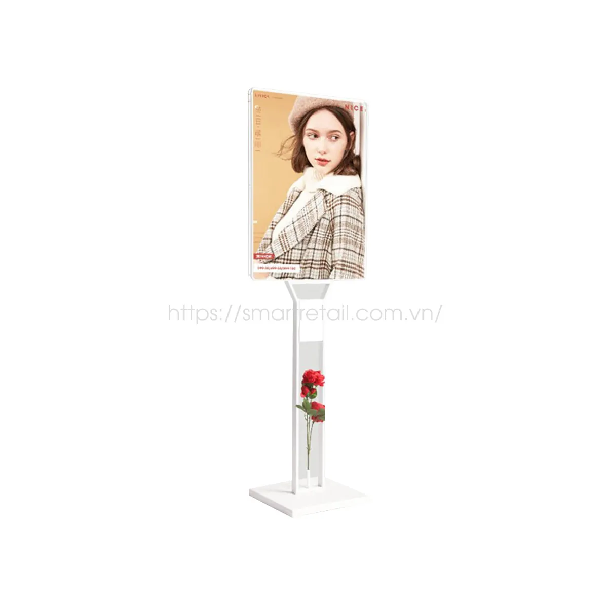 Hộp đèn quảng cáo chân đứng A2/ A3 | Hộp đèn LED siêu mỏng kích thước A2/ A3 chân đứng - SmartRetail