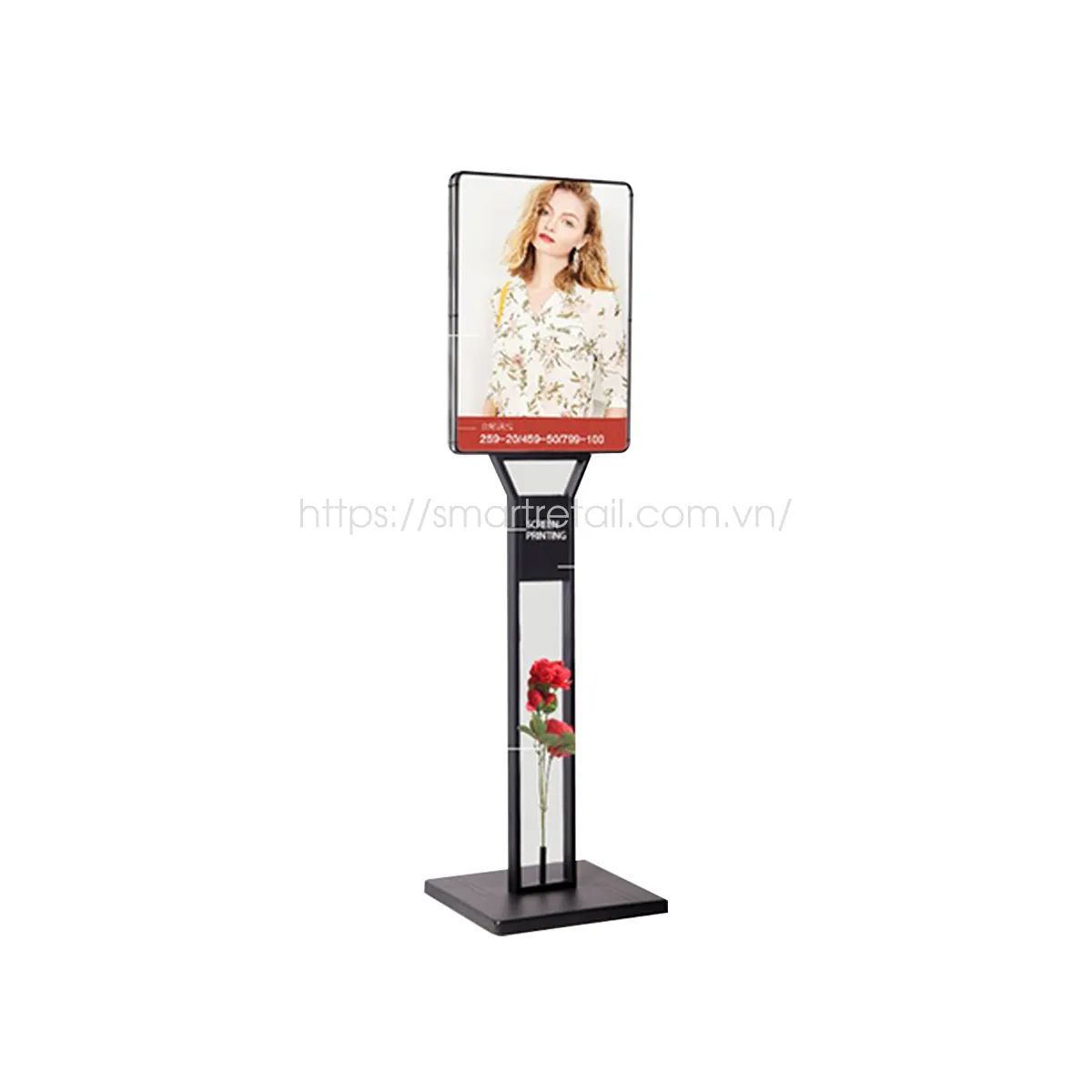 Hộp đèn LED siêu mỏng kích thước A2/ A3 chân đứng - SmartRetail