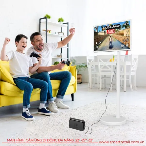 Màn hình cảm ứng có chân di | Màn hình Stand by Me 24 Inch/ 27 Inch/ 32 Inch - SmartRetail 2023