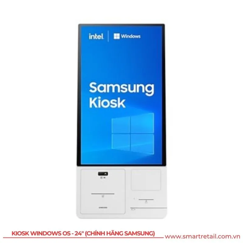 Samsung Kiosk Windows OS màn hình cảm ứng 24 Inch | Kiosk Self Ordering 24" chính hãng SAMSUNG - SmartRetail