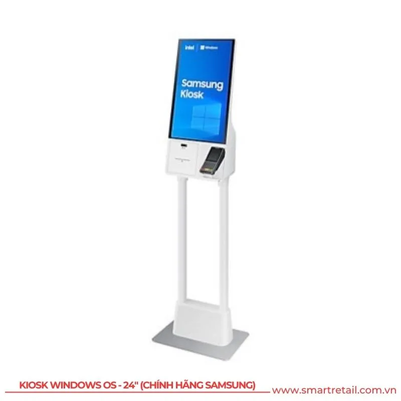 Samsung Kiosk Windows OS màn hình cảm ứng 24 Inch | Kiosk Self Ordering 24" chính hãng SAMSUNG - SmartRetail