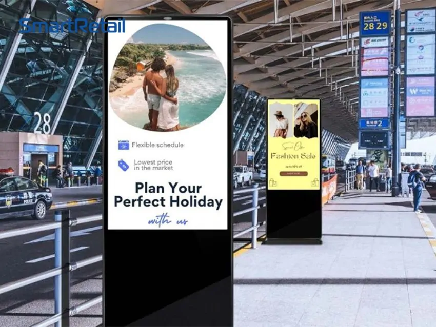 Màn hình quảng cáo chân đứng ngoài trời