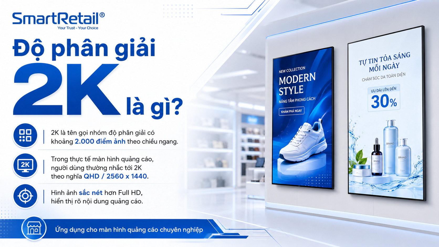Độ phân giải 2k là gì?