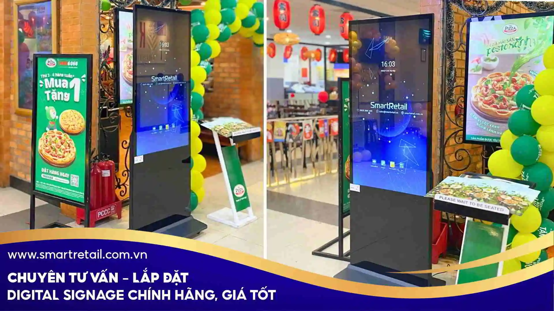 Thông số kỹ thuật của Màn hình quảng cáo Standee điện tử | SmartRetail Thông số kỹ thuật của Màn hình quảng cáo Standee điện tử