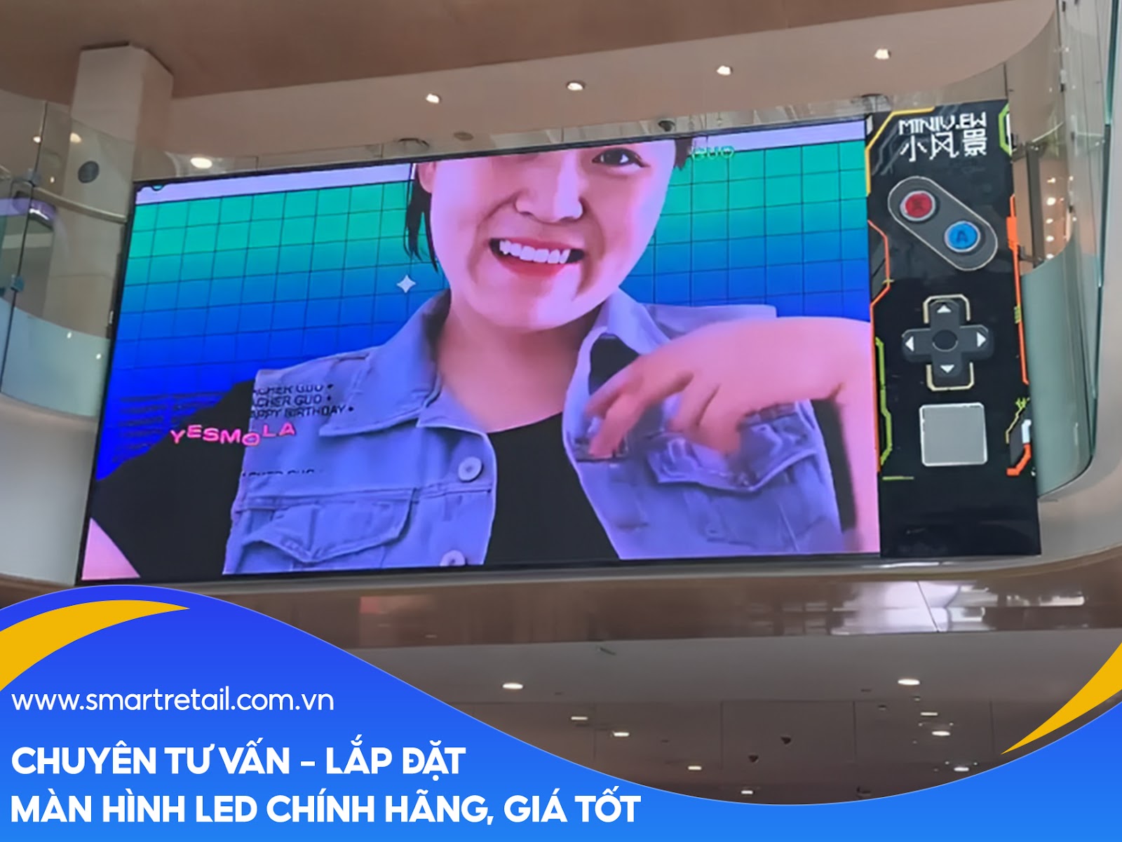 Màn hình Led chuỗi cửa hàng