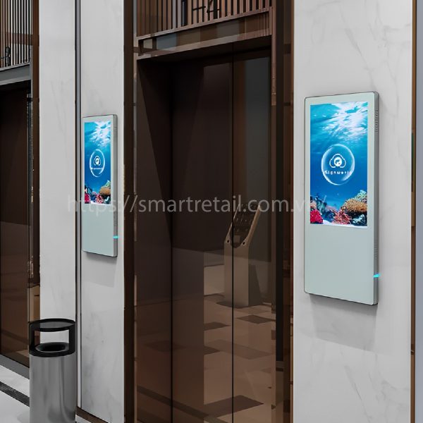 Man Hinh Quang Cao | Man Hinh Quang Cao Thang May | Man Hinh Elevator Smartretail