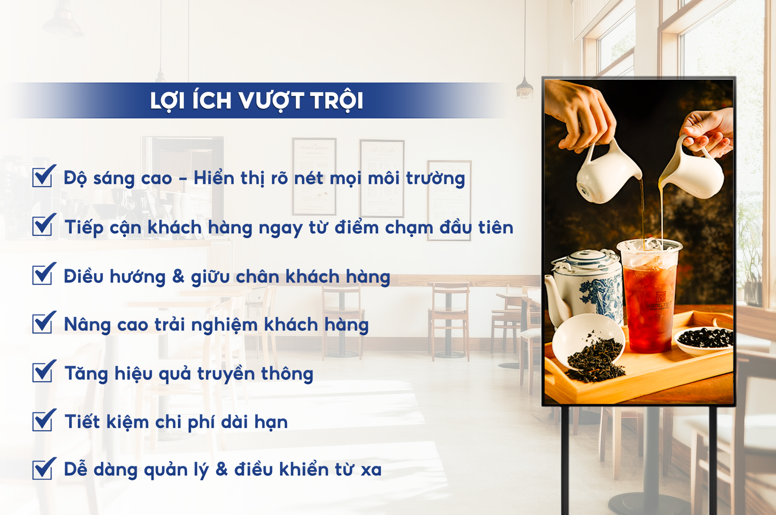 Ví sao nên chọn mua màn hình của SMARTRETAIl?