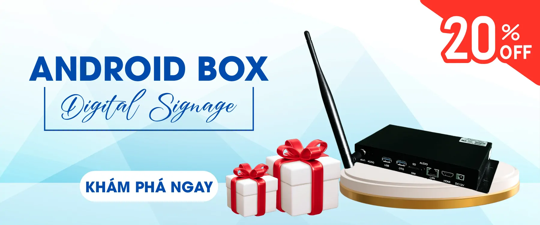 Chương Trình Khuyến Mãi Androidbox