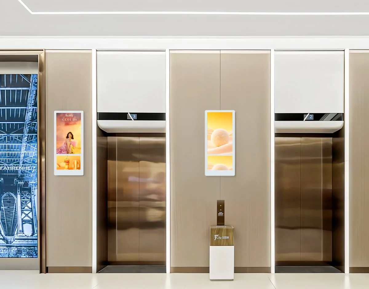 Màn Hình Quảng Cáo Thang Máy Elevator 2 Màn Smartretail 8