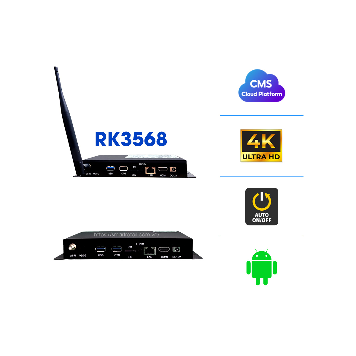 Android Box 3568 | SmartRetail