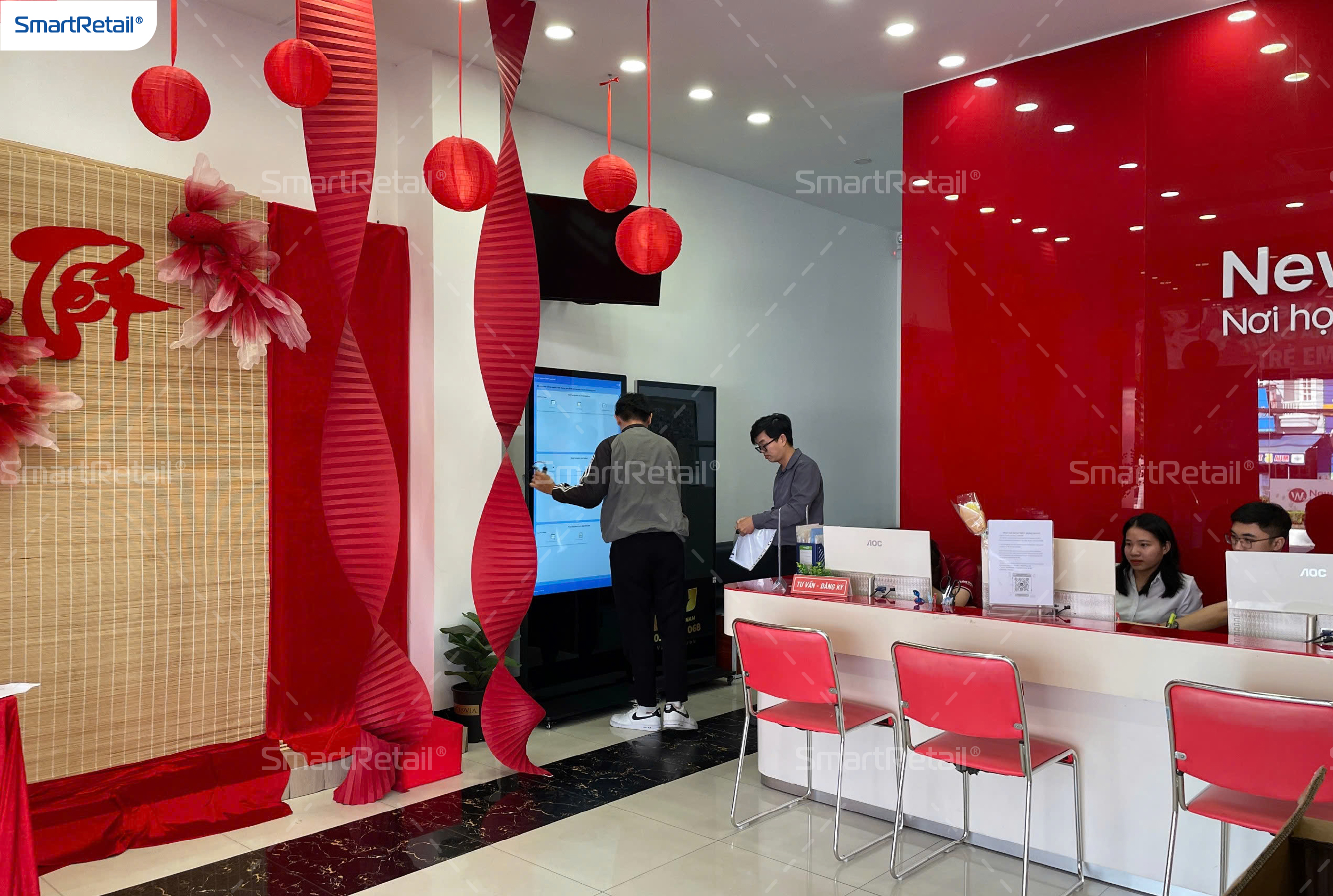 Dự Án Lắp đặt Màn Hình Chân đứng Newwindow 1