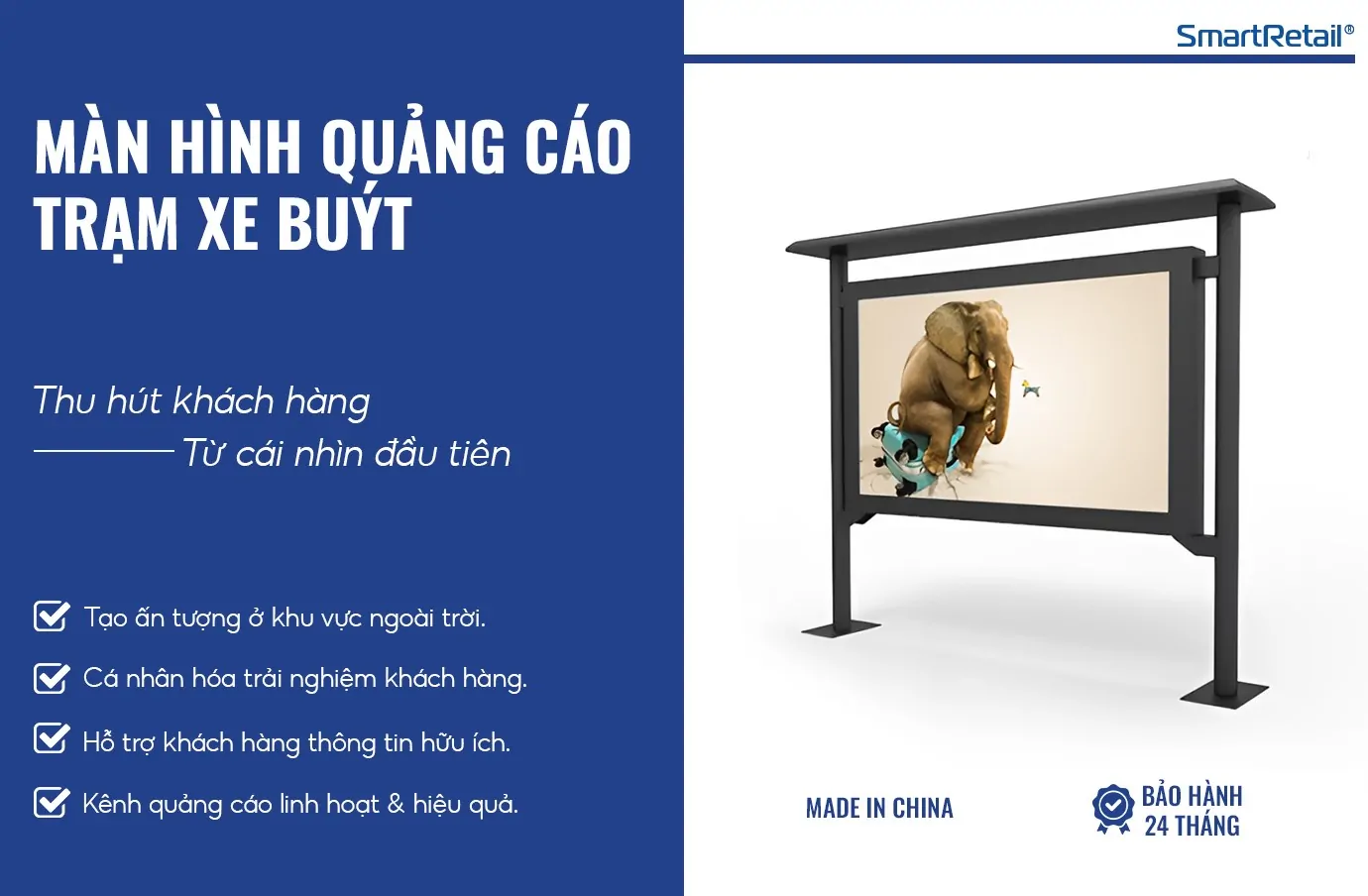 Giới Thiệu Màn Hình Quảng Cáo Trạm Xe Buýt