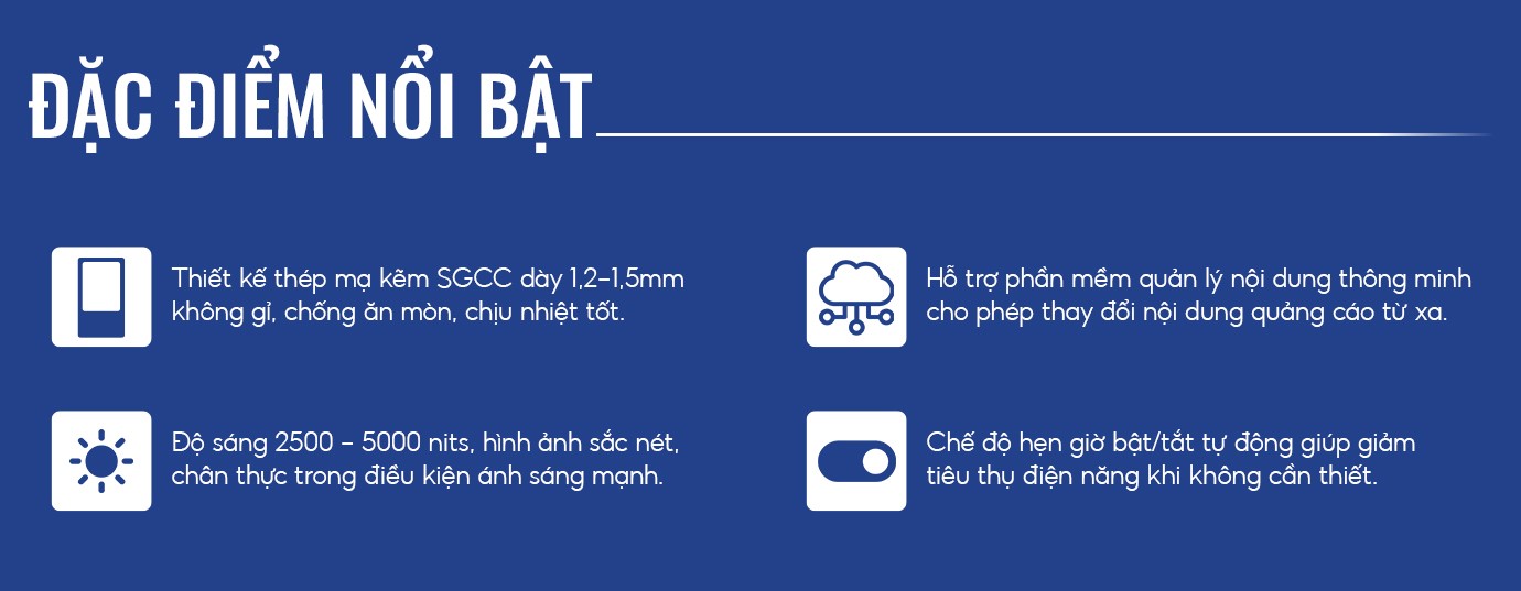 Màn Hình Chân đứng Ngoài Trời 1