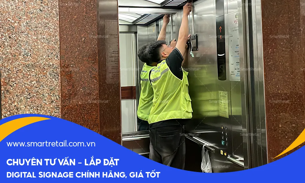 SmartRetail chuyên tư vấn lắp đặt màn hình quảng cáo trên toàn quốc 