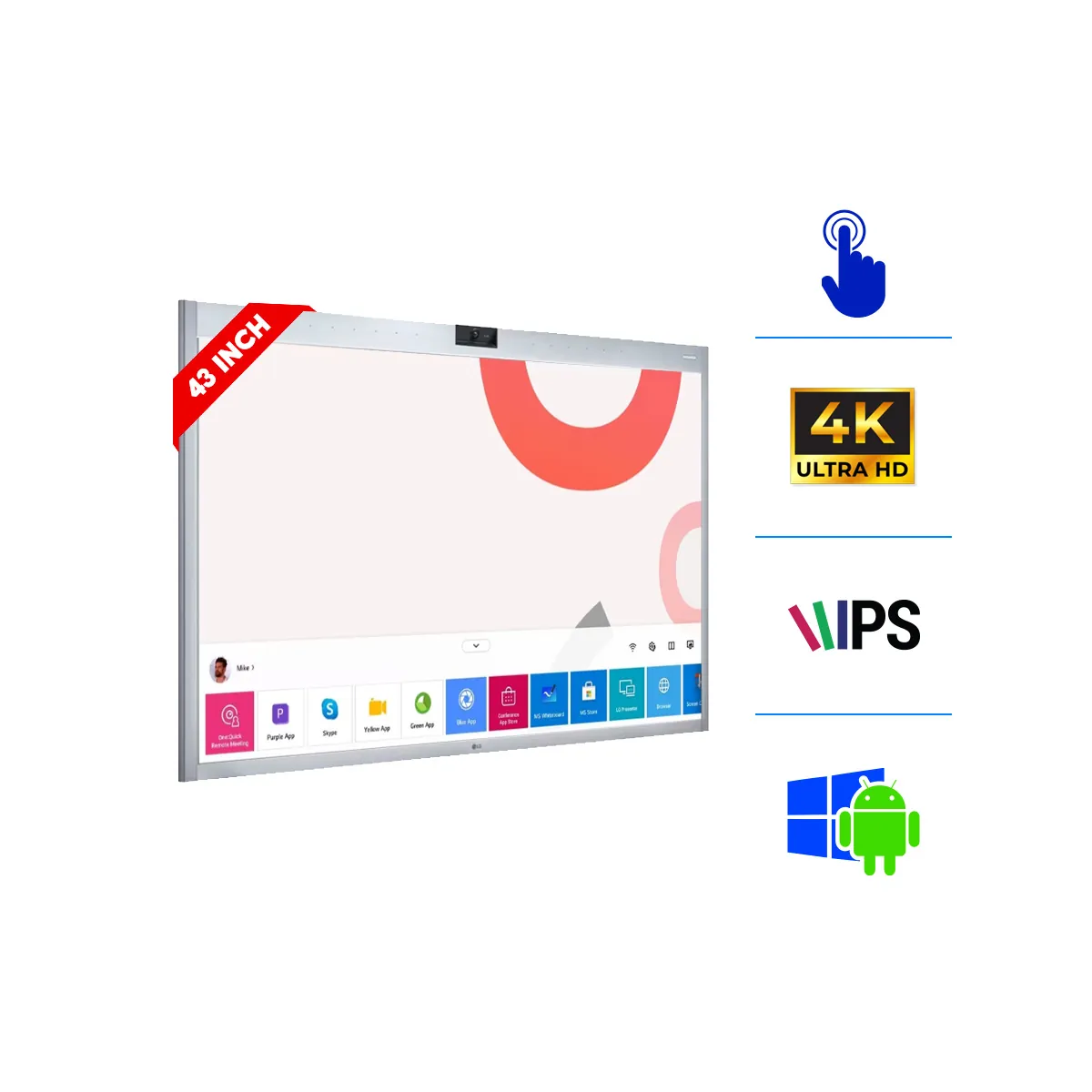Màn hình tương tác LG 43 inch | SmartRetail
