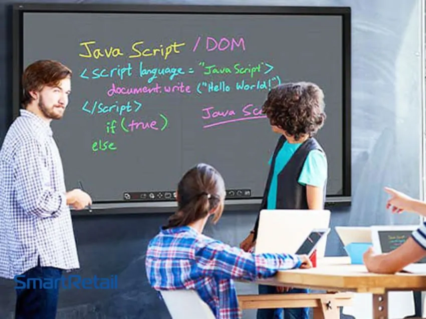 màn hình tương tác thông minh trong giáo dục