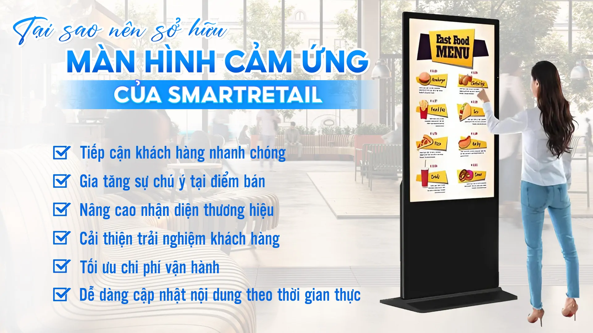 tại sao nên lựa chọn màn hình cảm ứng