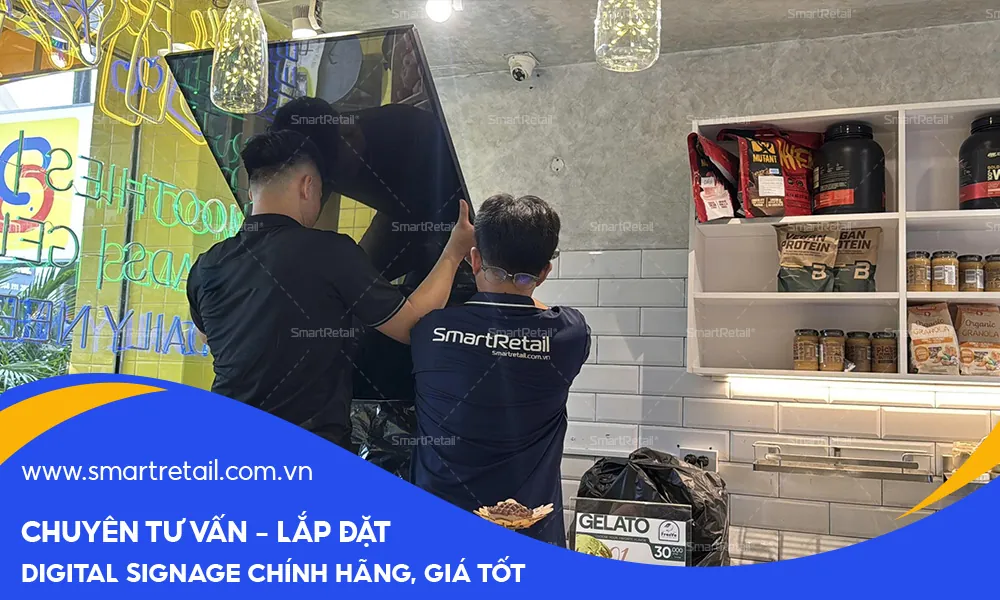 chuyên tư vấn - lắp đặ digital signage chính hãng