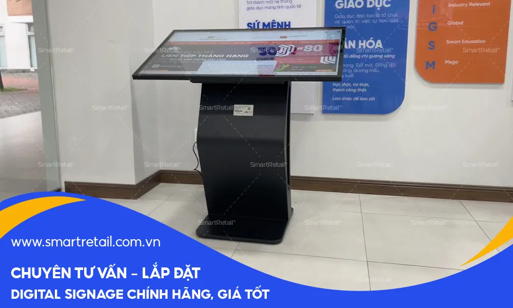 SmartRetail hoàn thiện lắp đặt sẵn sàng phục vụ nhu cầu tra cứu tại FPT