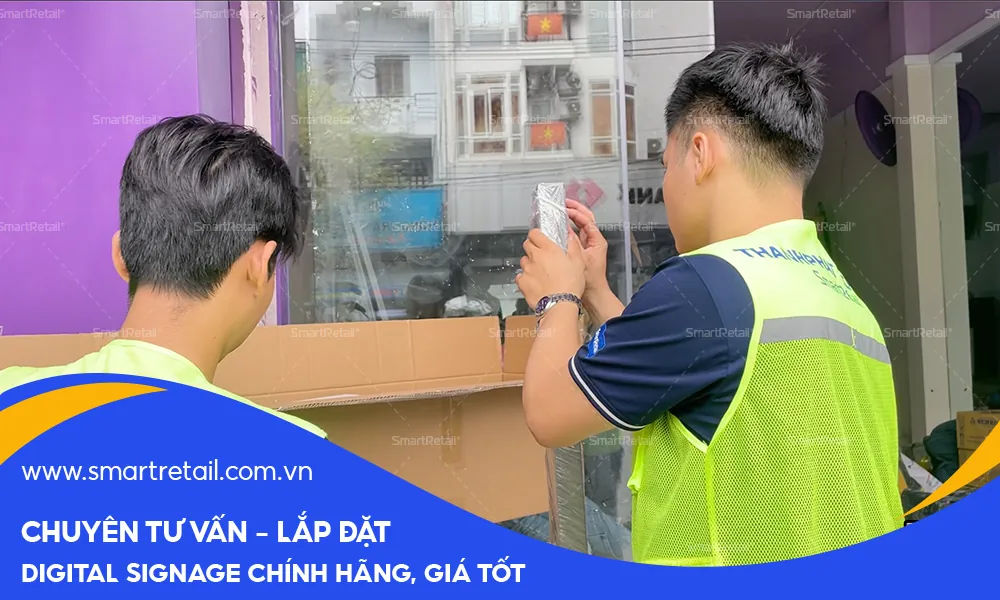 SmartRetail hỗ trợ tư vấn - lắp đặt uy tín