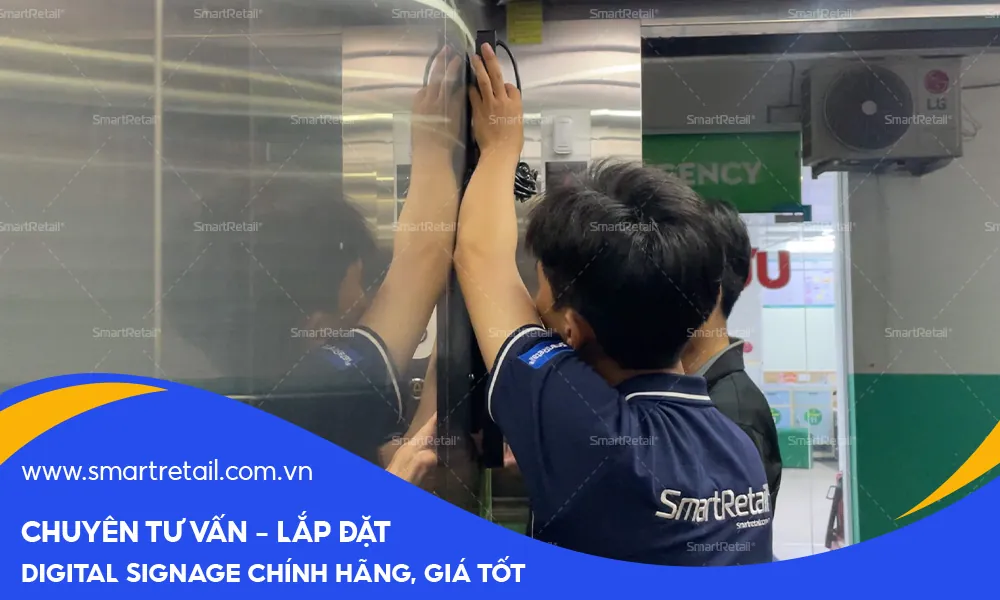 SmartRetail triển khai lắp đặt dự án