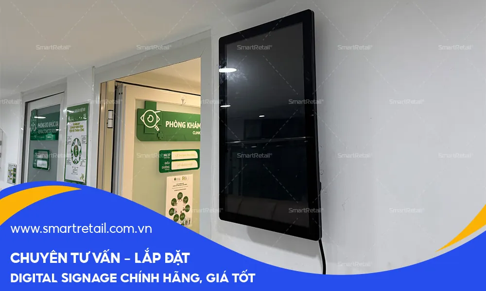 Thiết bị được đặt tại gần lối ra vào gia tăng khả năng tiếp cận khách hàng