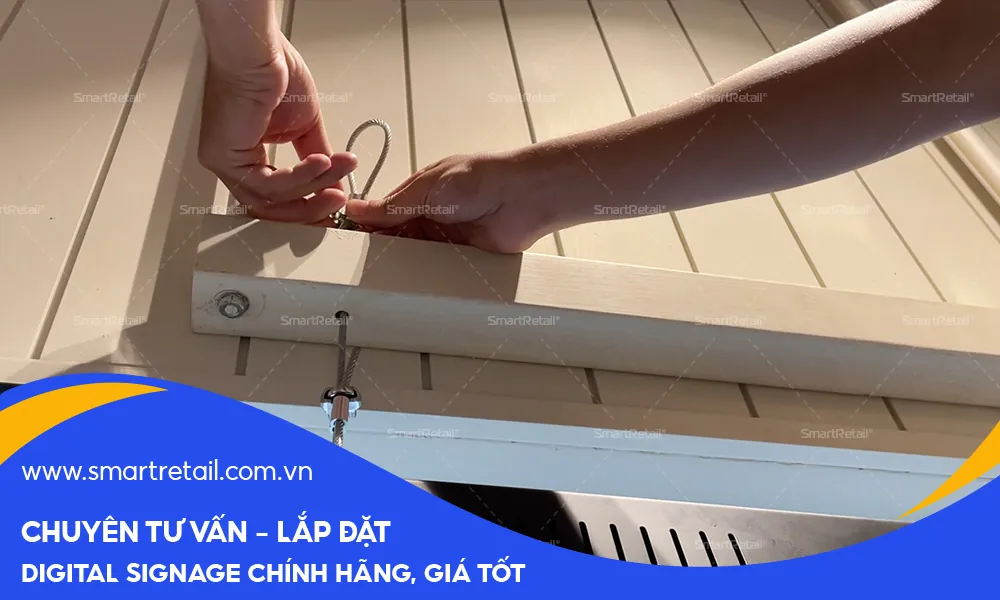 SmartRetail hỗ trợ tư vấn - lắp đặt tận nơi