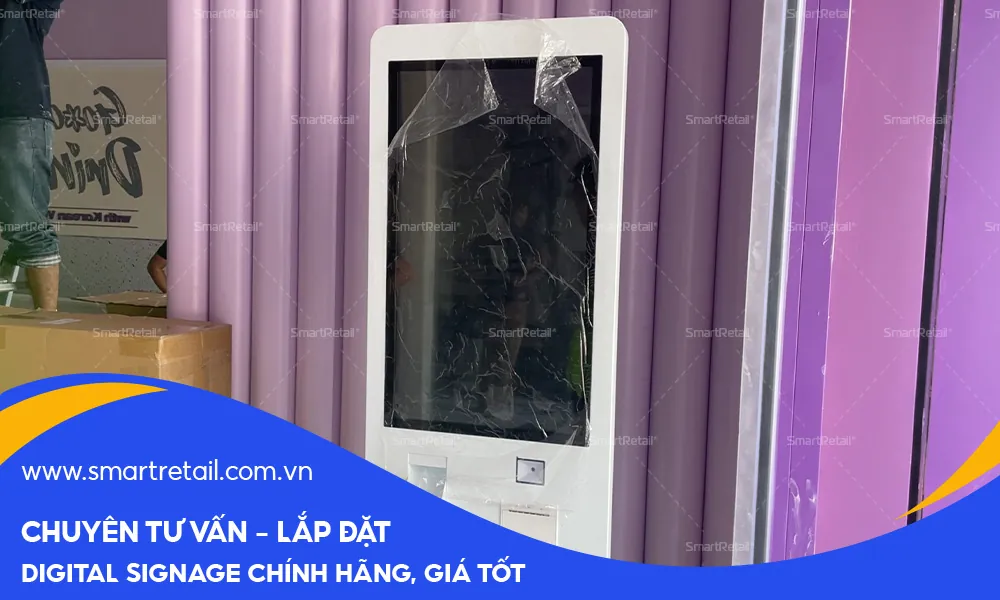 Kiosk bán hàng tự động - Nâng cao sự hài lòng khách hàng