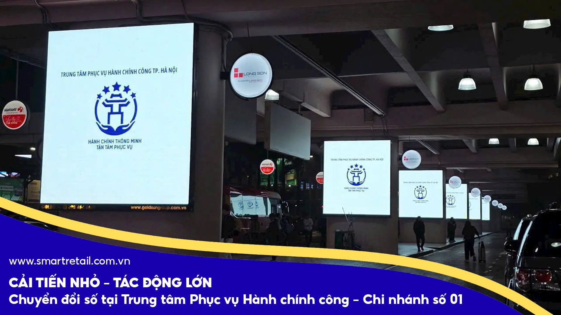 Man Hinh Quang Cao Led Ung Dung Tai Trung Tam Hanh Chinh Cong Hanh Chinh Tp Ha Noi