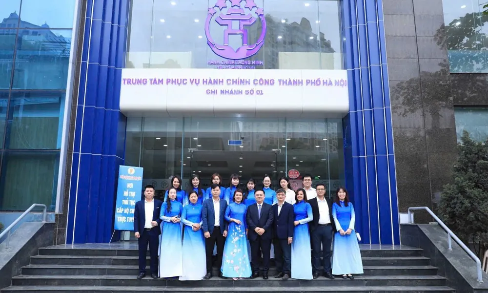 Trung tâm Phục vụ Hành chính công Thành phố Hà Nội – Chi nhánh số 01
