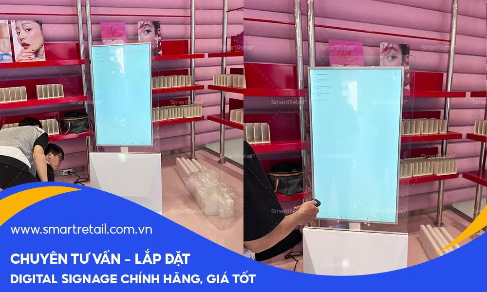 Fwee lựa chọn màn hình quảng cáo trong suốt gia tăng hiệu quả truyền thông
