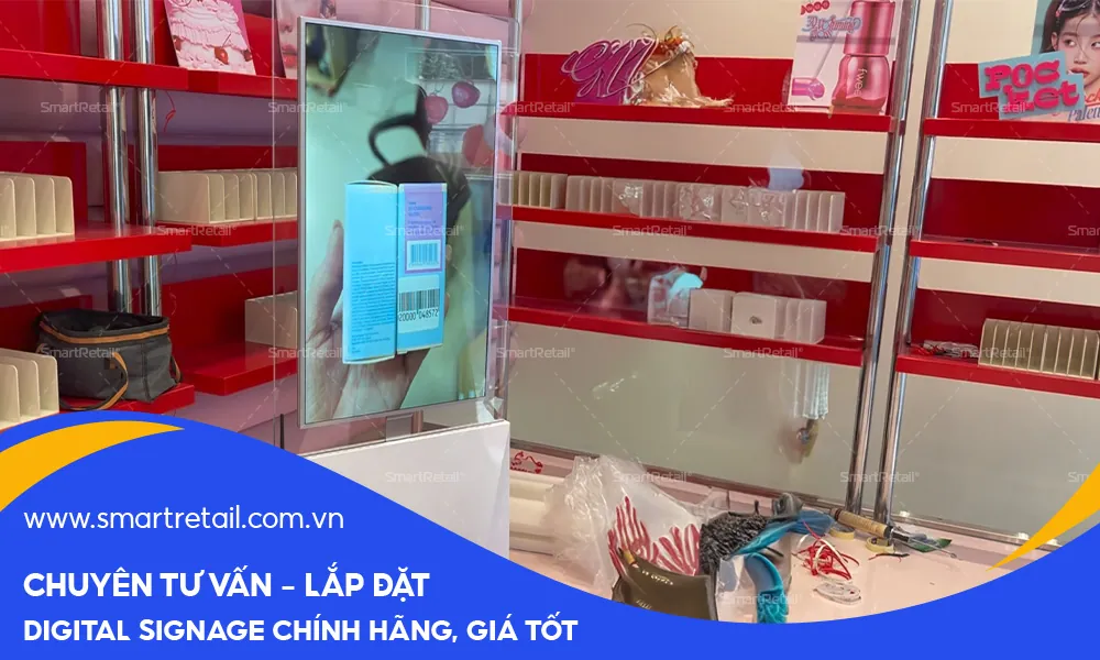 SmartRetail - Đơn vị tư vấn cung cấp và lắp đặt màn hình kĩ thuật số đáng tin cậy
