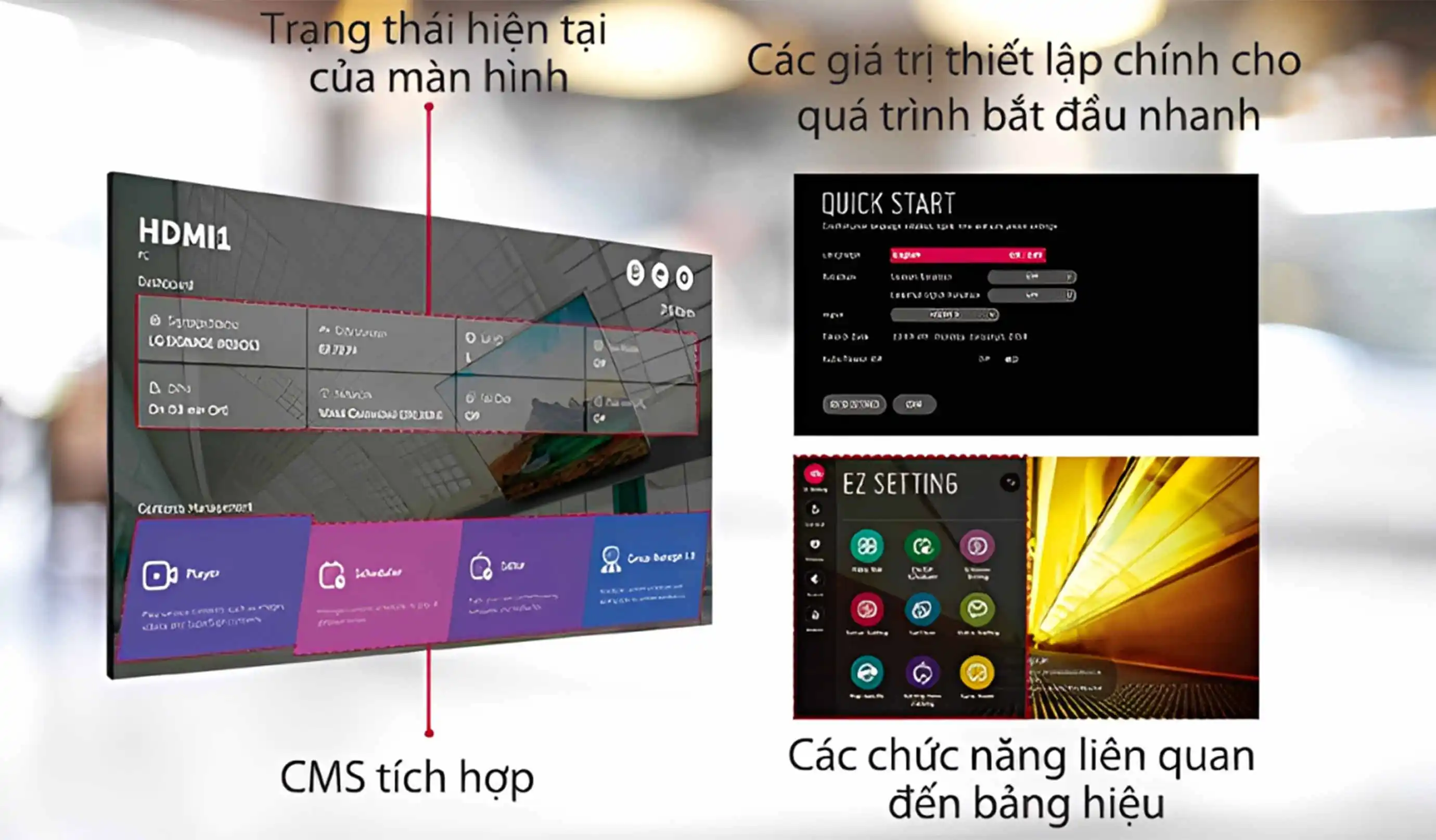Cấu trúc menu trực quan