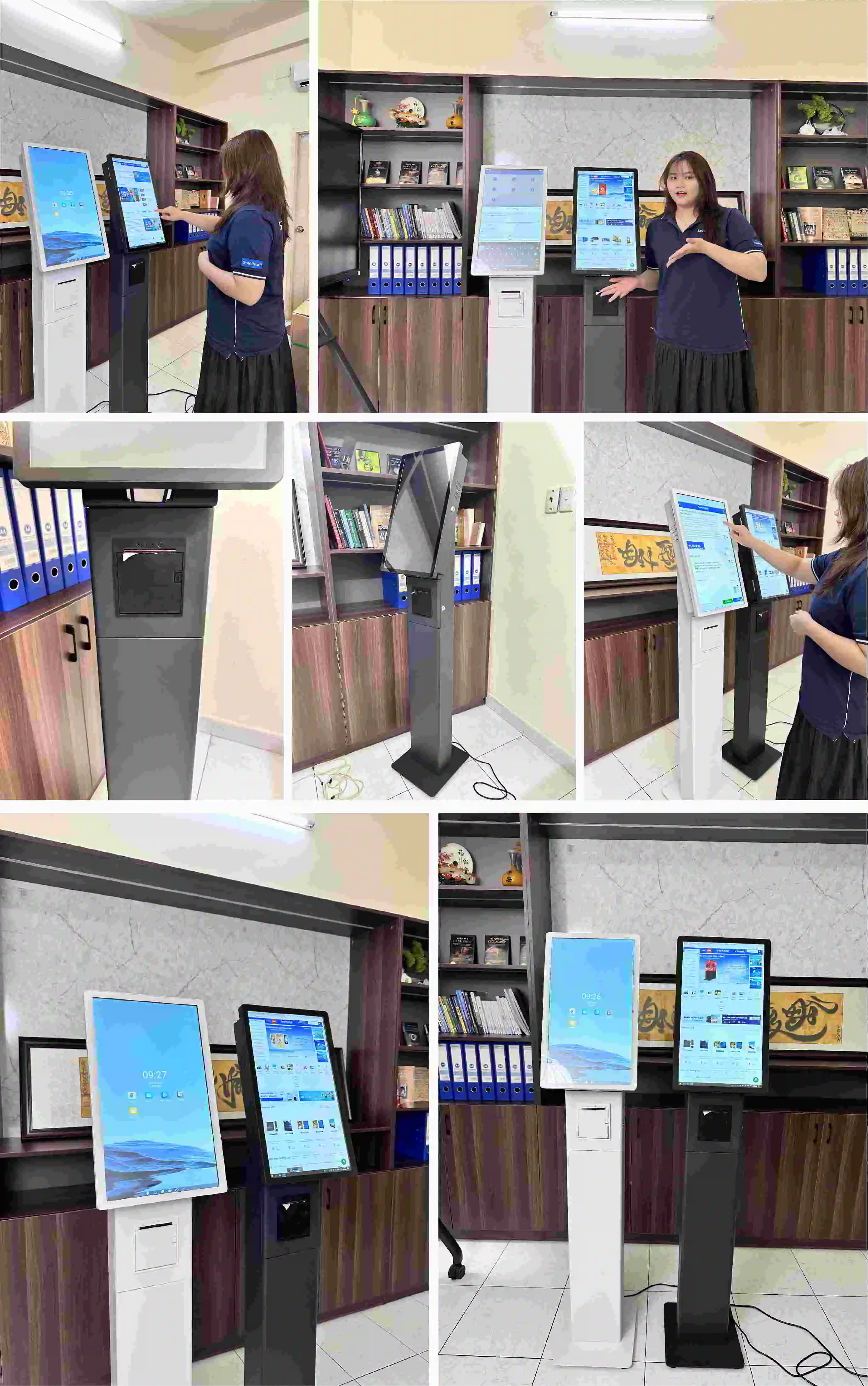 Ứng dụng thực tế của Kiosk tự phục vụ 21.5" | SmartRetail Ứng dụng thực tế của Kiosk tự phục vụ 21.5"